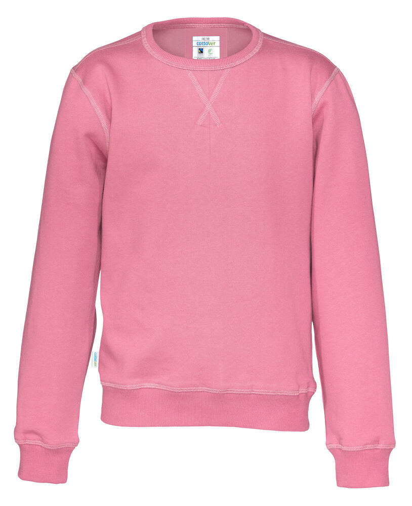 Crew Neck Kid (GOTS) Pink 90/100