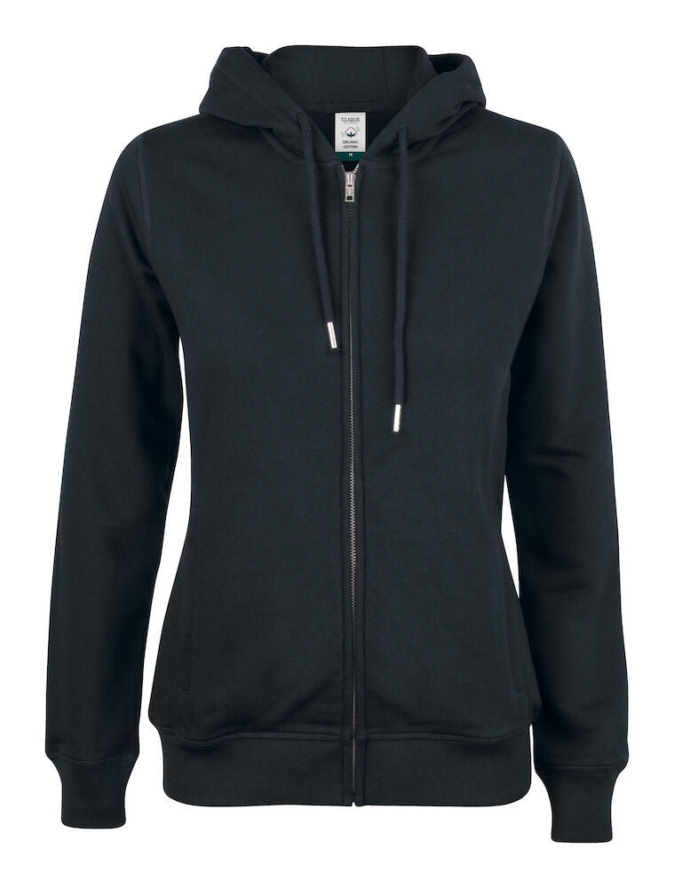 Premium OC Hoody FZ Ladies Black XS
