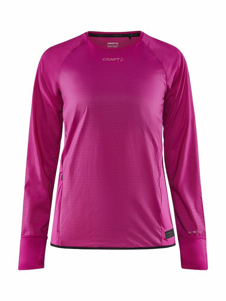 Pro Hypervent Ls Wind Top W Roxo XS