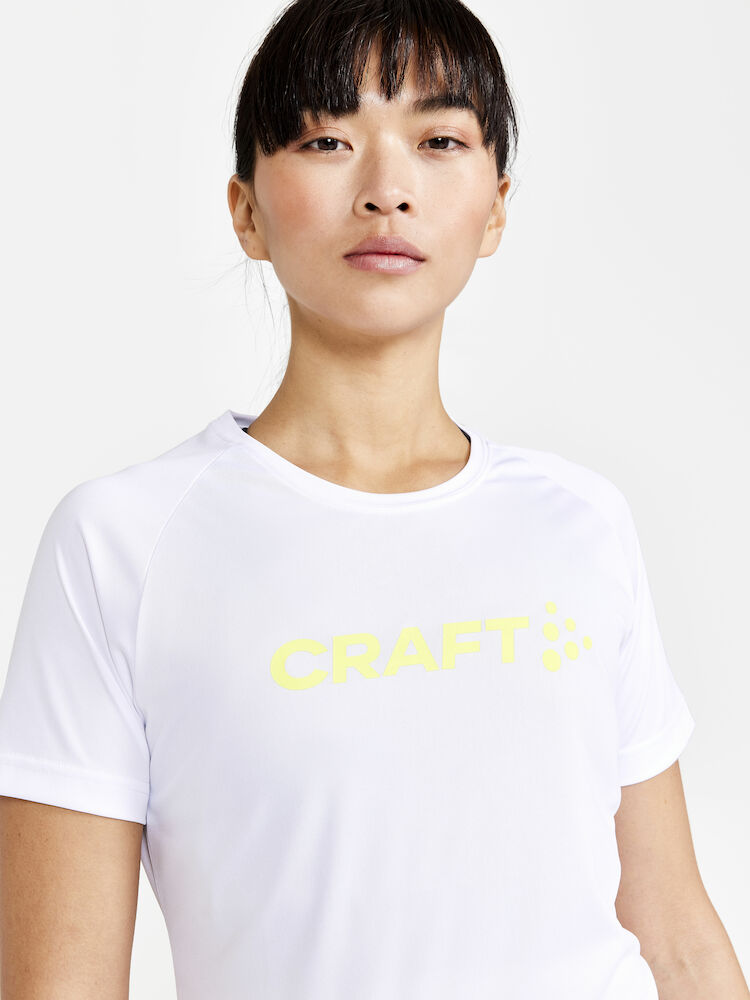 Core Essence Logo Tee W White