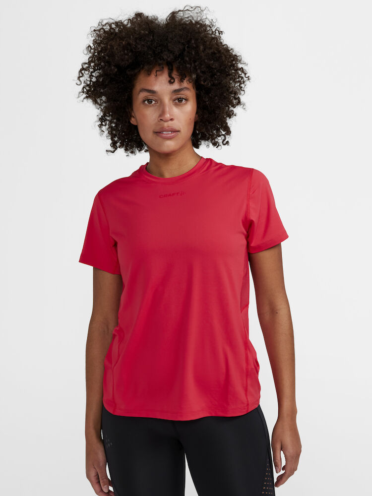 ADV Essence SS Tee W Reddish