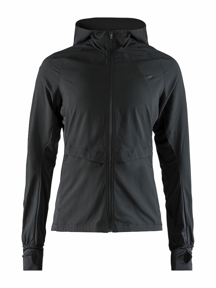 Urban Run Hood Jacket W Black S
