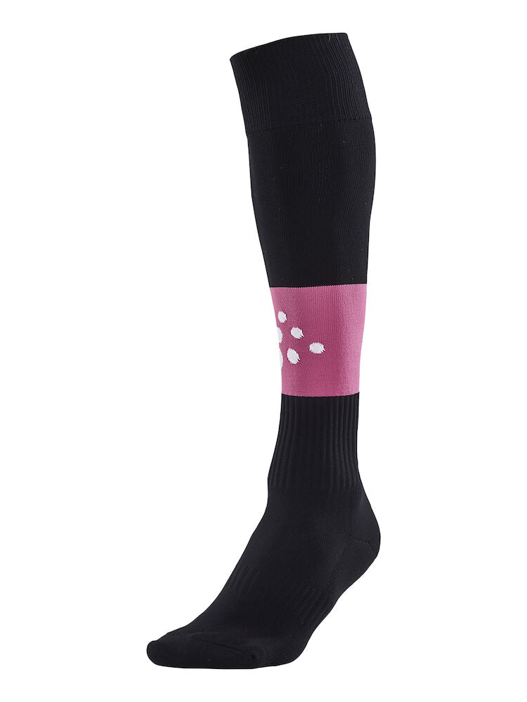 Squad Sock Contrast Black/Pop