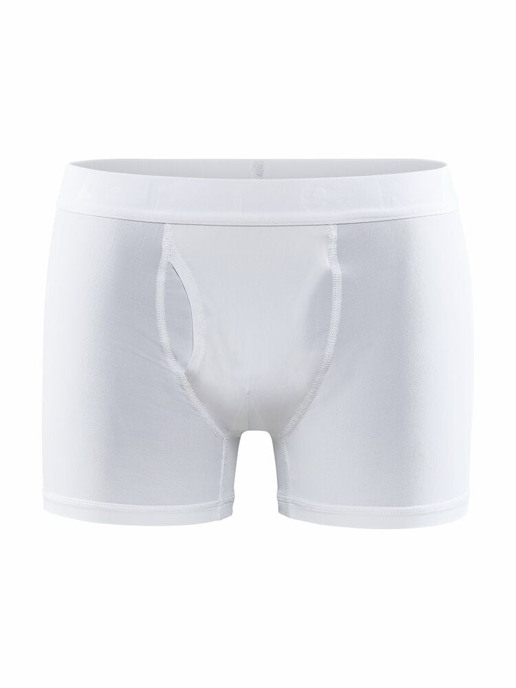 Core Dry Boxer 3-inch M White S