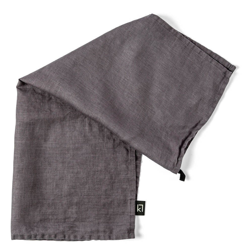KL Washed Linen Dark Grey 46x46cm
