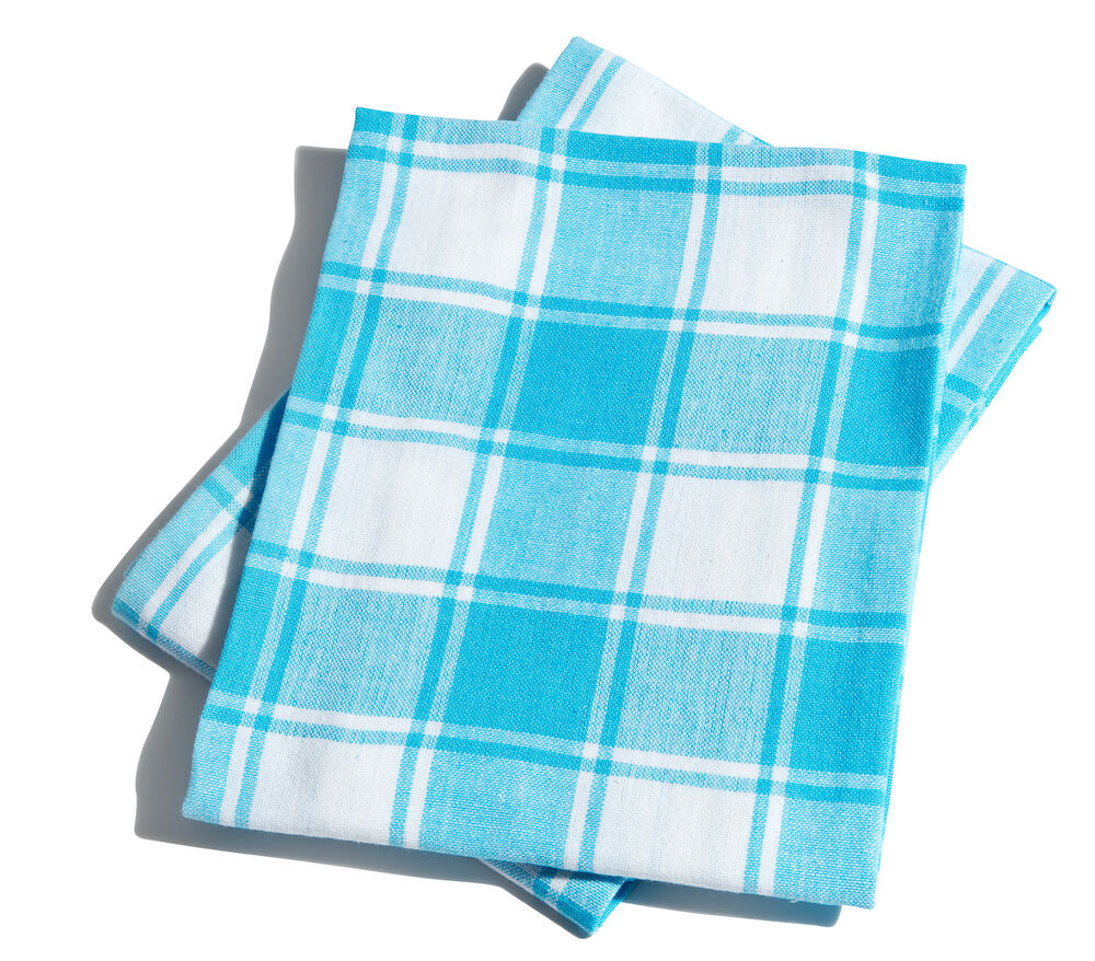 Kitchen Towel 2-Pack 50x70 Turquoise 0