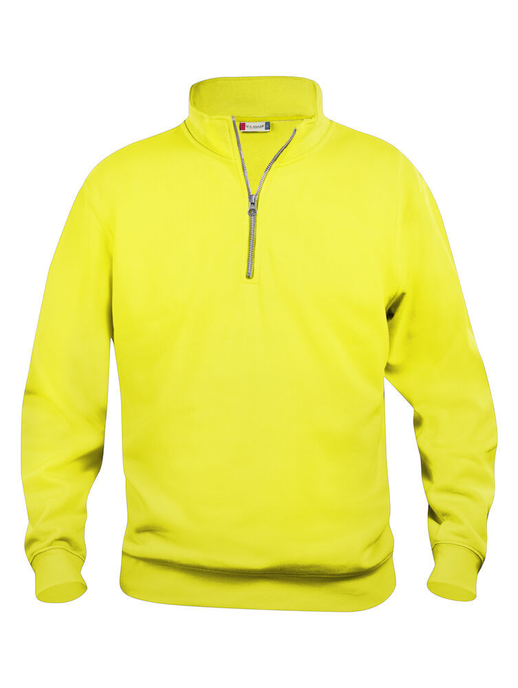 Basic Half Zip Visibility Yellow