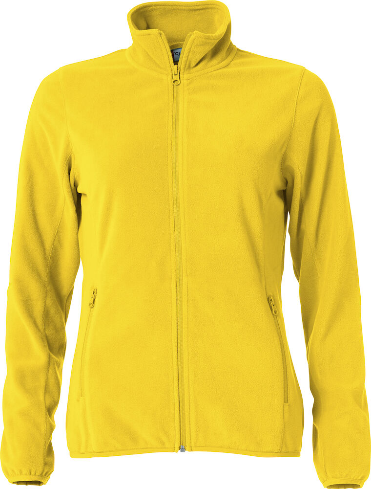 Basic Micro Fleece Jacket Ladies Lemon XS