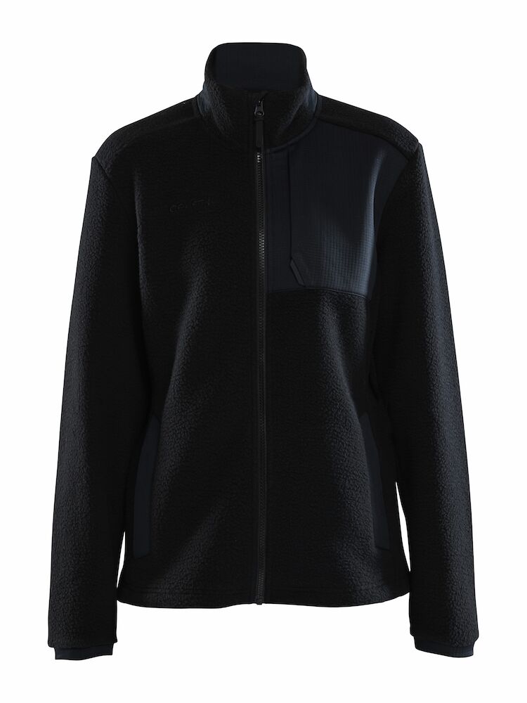 Adv Explore Pile Fleece Jacket W Black XS