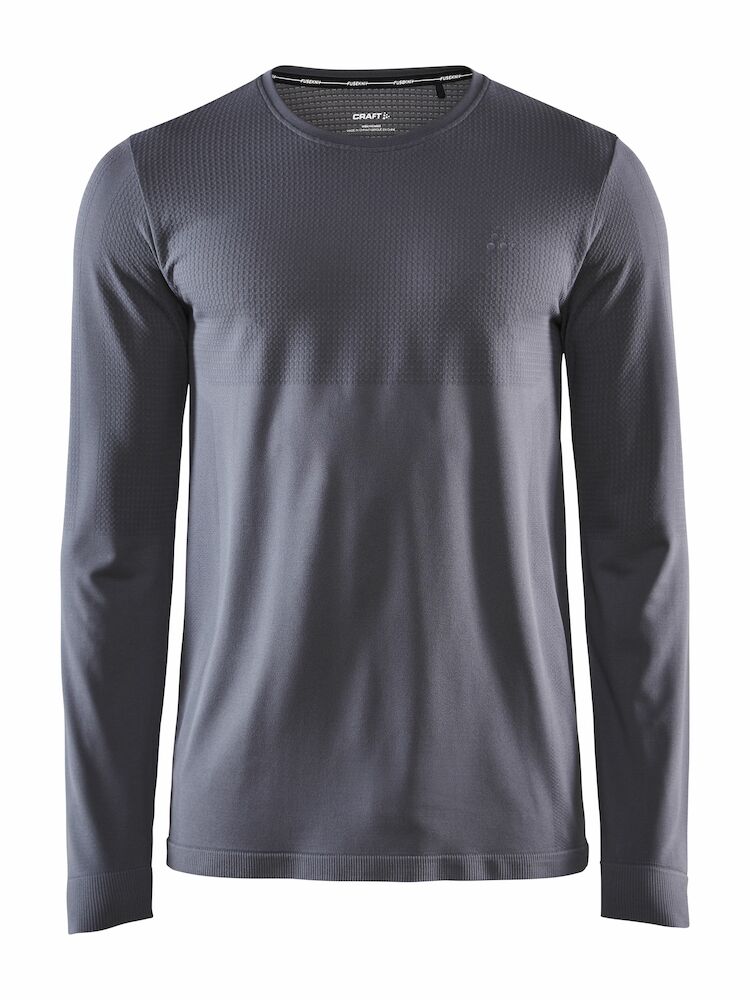 Fuseknit Light Rn Ls M Granite S