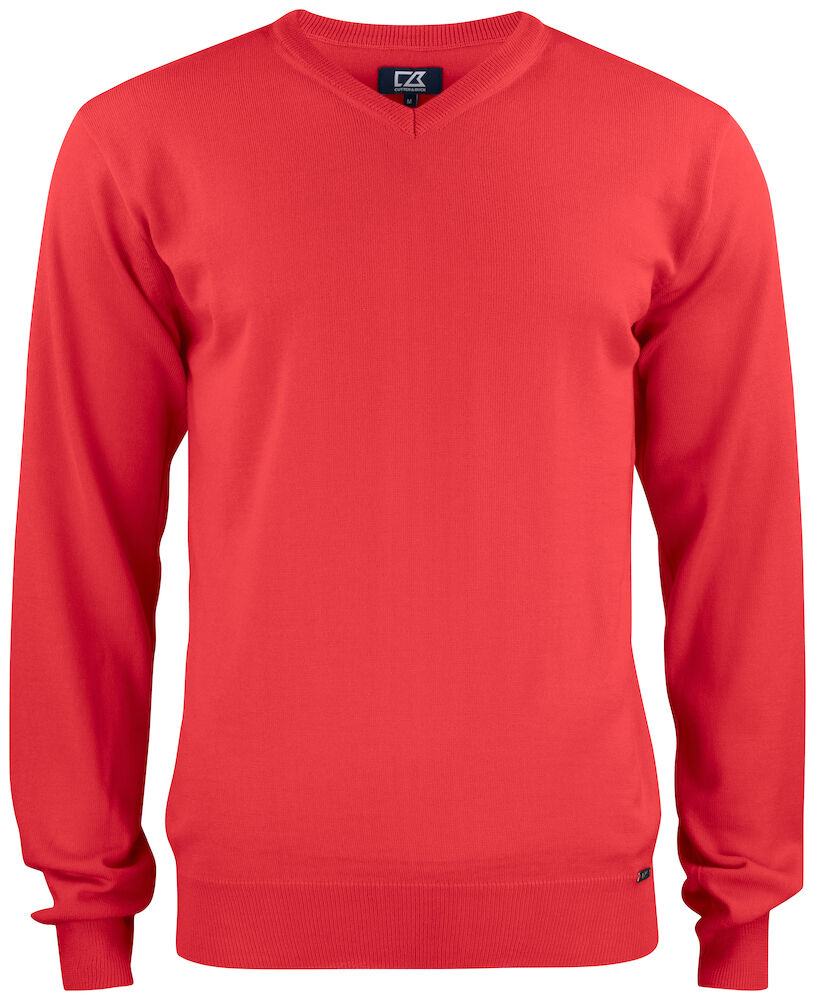 Everett V-Neck Red S