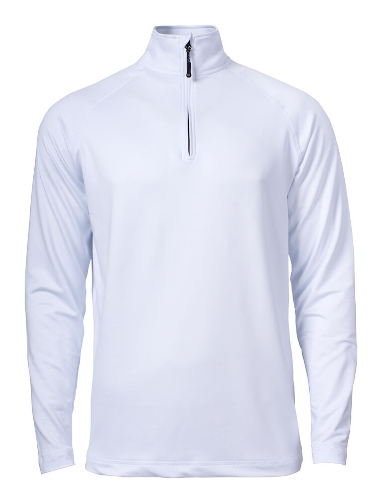 Coos Bay Half Zip Men White S
