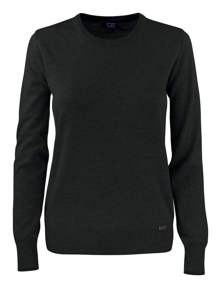 Kennewick Crewneck Ladies Black XS