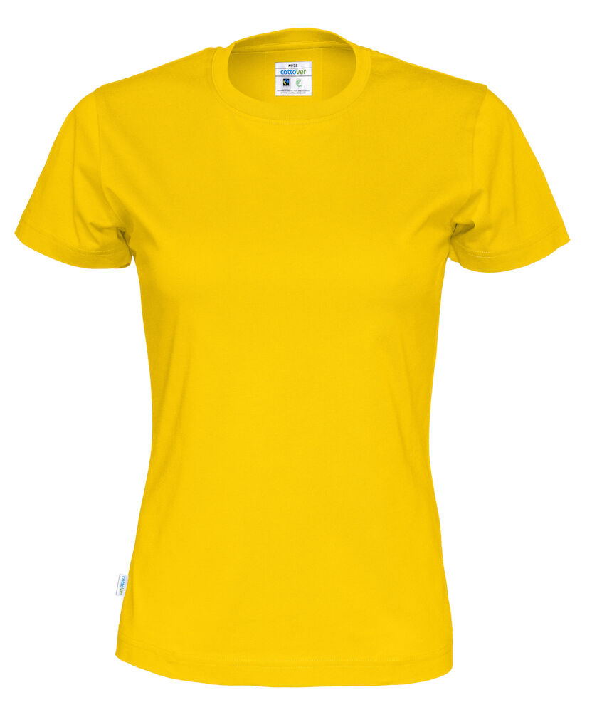 T-shirt Lady (GOTS) Yellow XS
