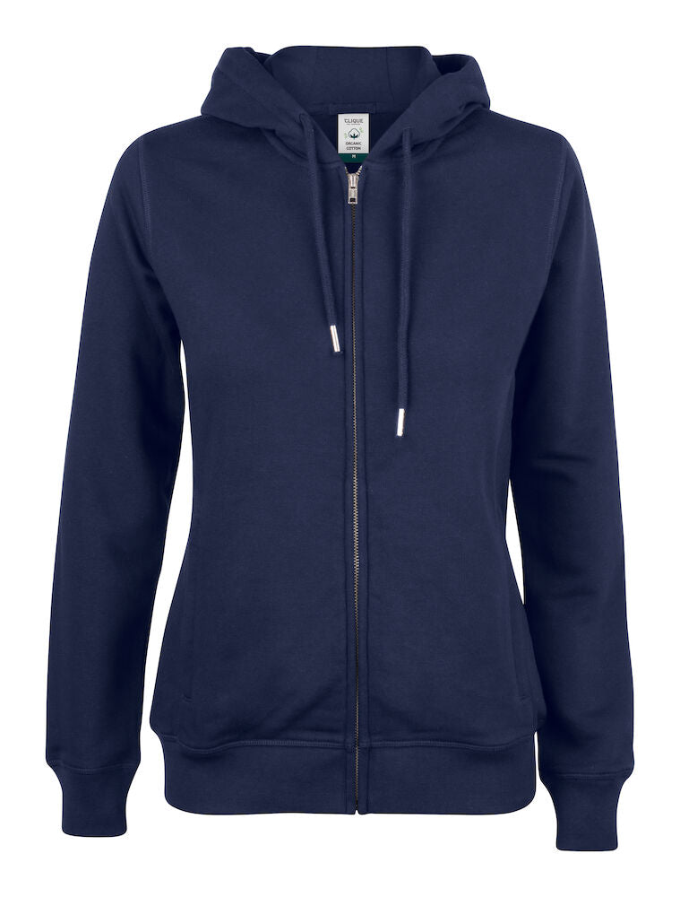 Premium OC Hoody FZ Ladies Dark Navy XS