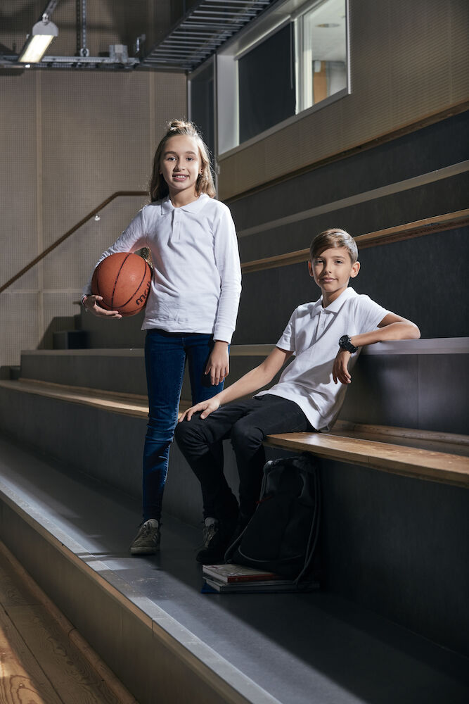 Basic Polo L/S Junior