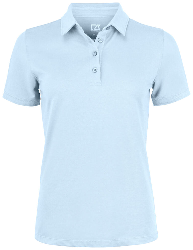 Oceanside Stretch Polo Ladies Heaven Blue XS