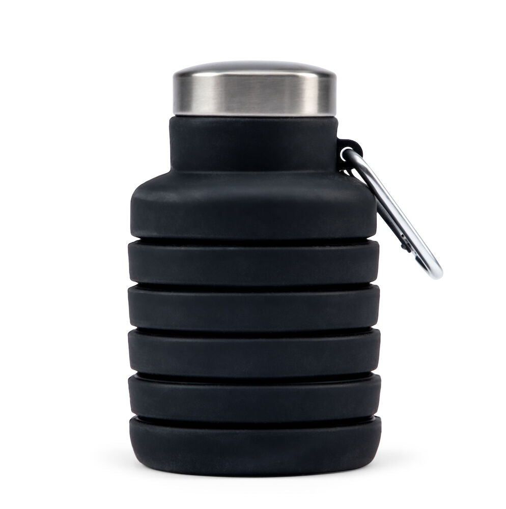 OH Silikonflaska Black One size