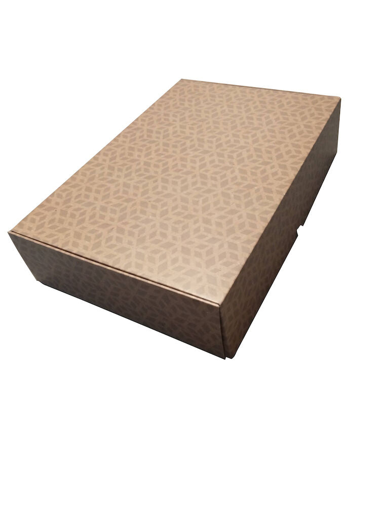 Mønstret Gaveeske 49x33x11