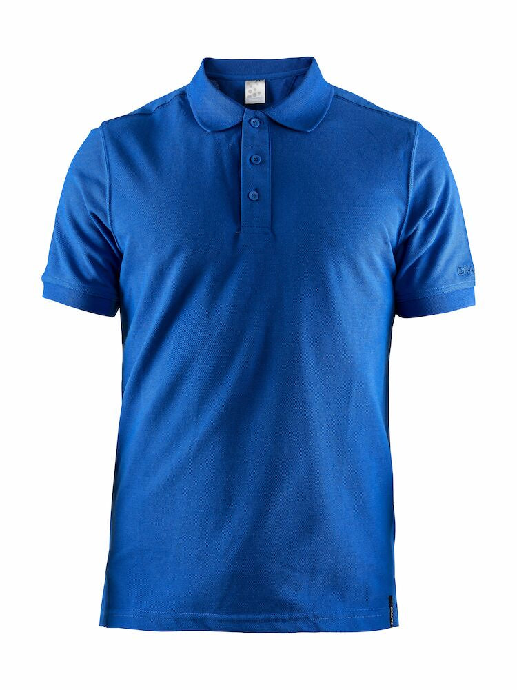 Casual Polo Pique M Sweden Blue S