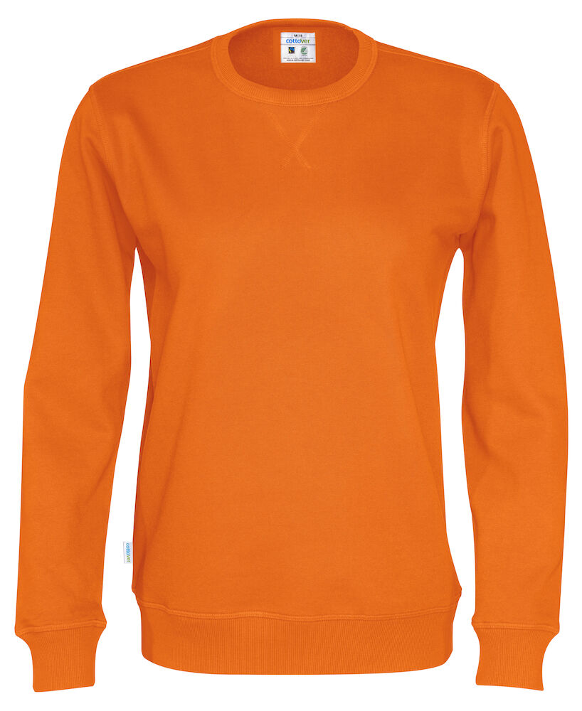 Crew Neck Unisex (GOTS) Orange XXS