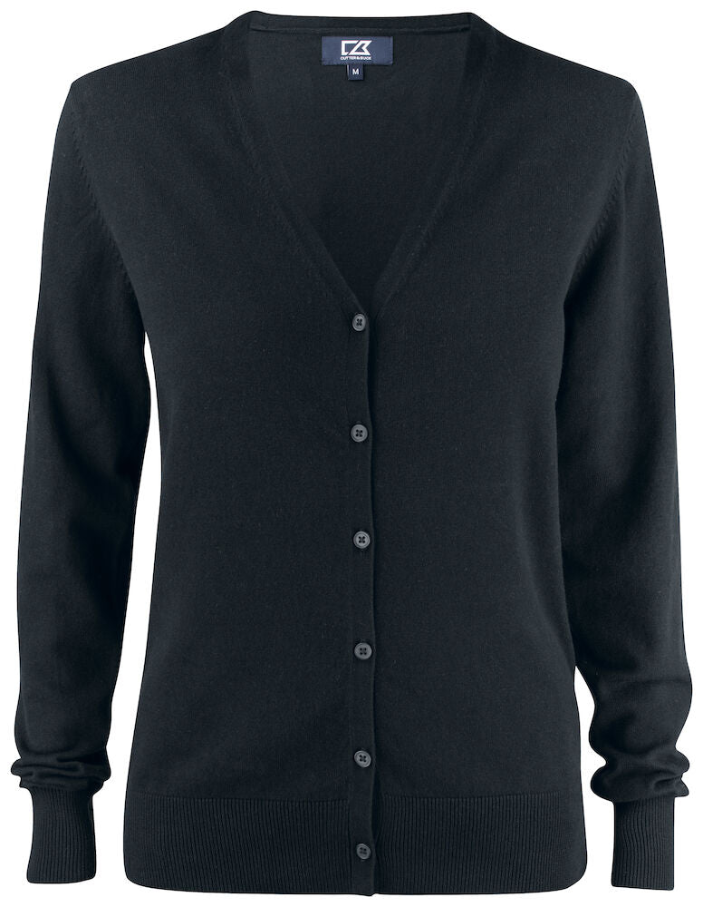 Oakville Cardigan Ladies Black XS