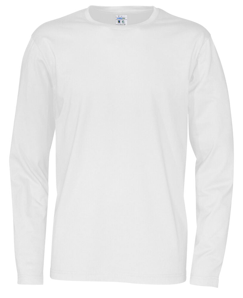 T-Shirt LS Man (GOTS) White S