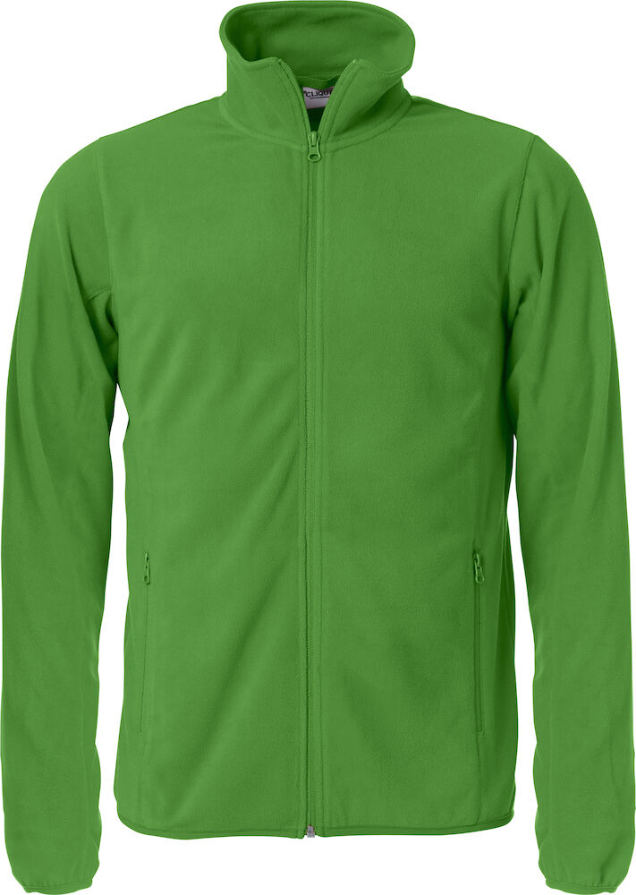 Basic Micro Fleece Jacket Apple Green XS