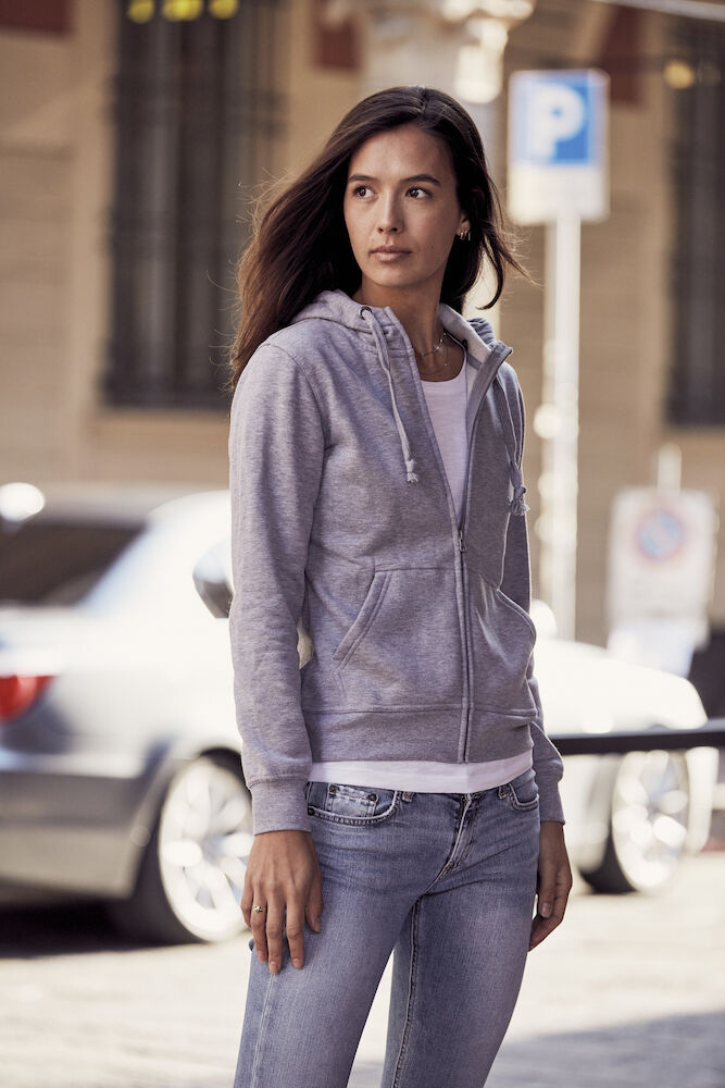 Basic Hoody Full zip ladies