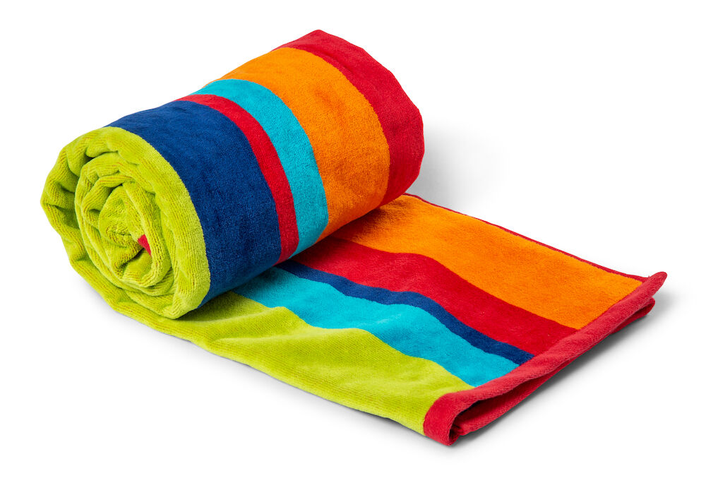 LNV Beach Towel Stripe Multi One size