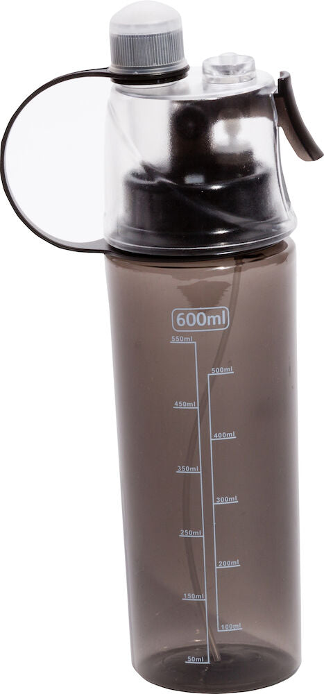 Vannflaske med spray