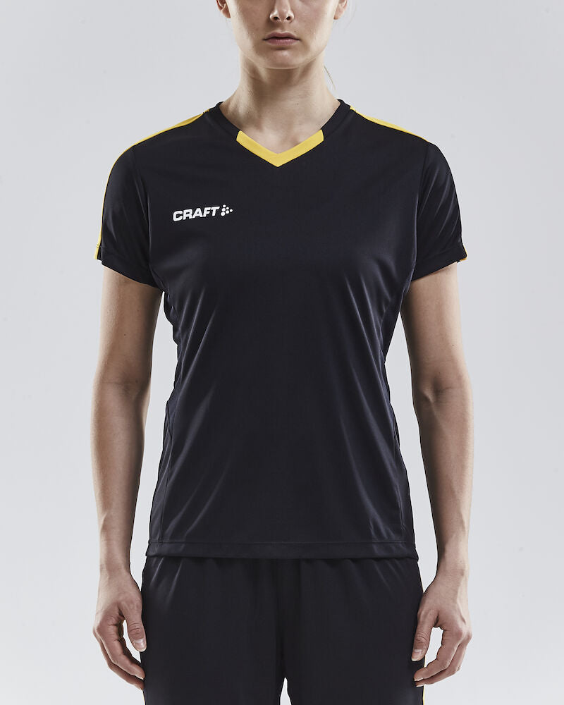 Progress Jersey Contrast W Black/Sweden Yellow