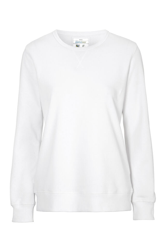 Crew Neck Lady (GOTS) White XS