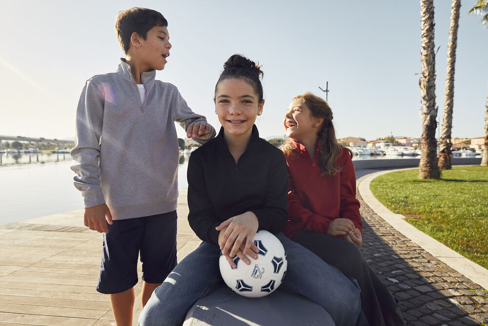 Basic Active Half Zip Junior