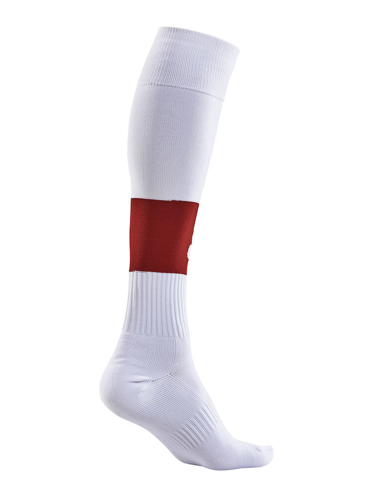 Squad Sock Contrast White/Bright Red