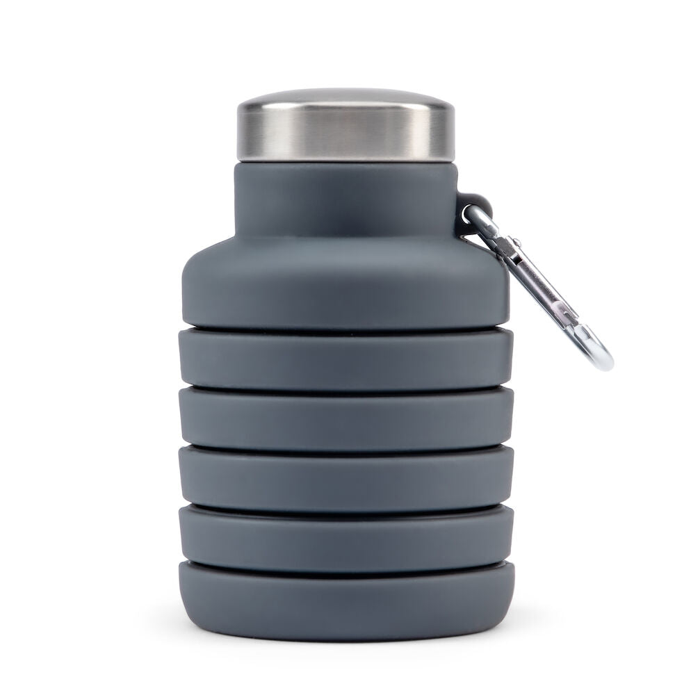 OH Silikonflaska Dark Grey One size