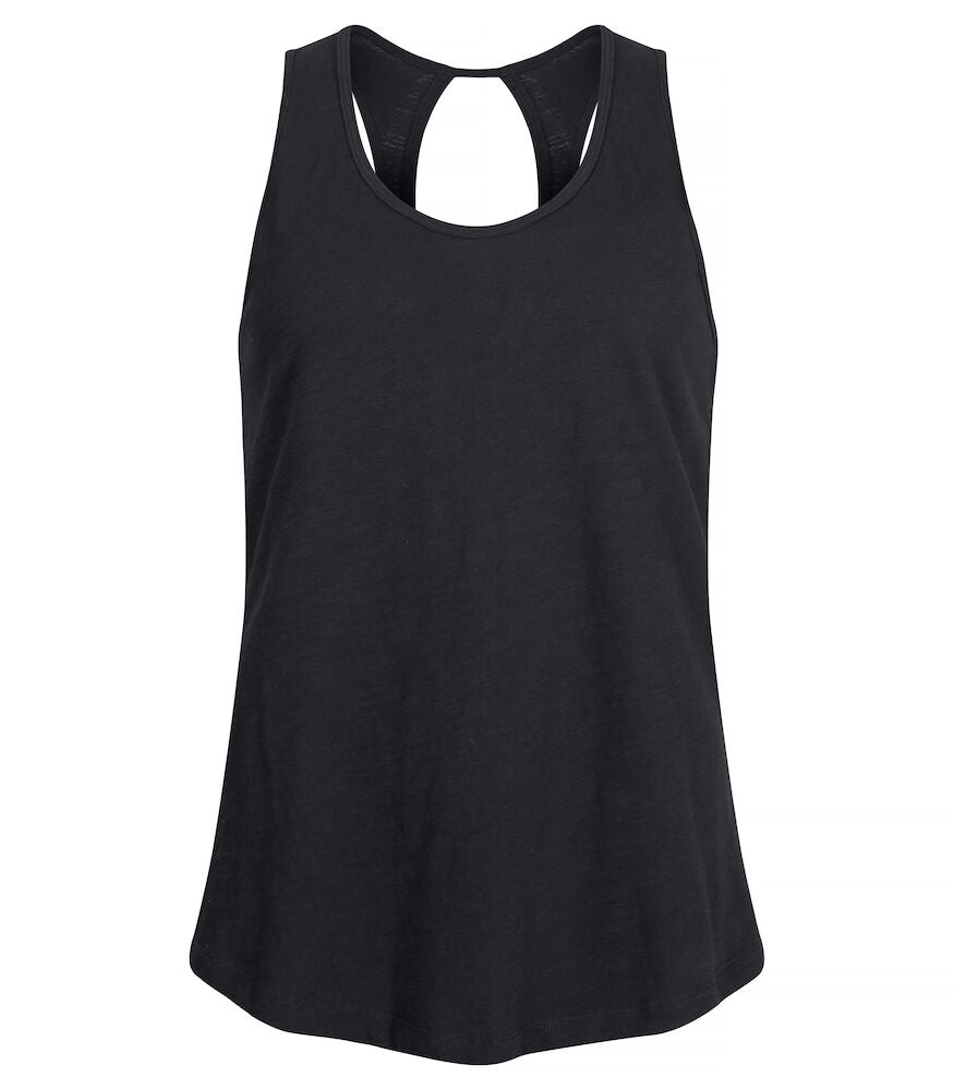 Slub Tanktop Lady Black XS