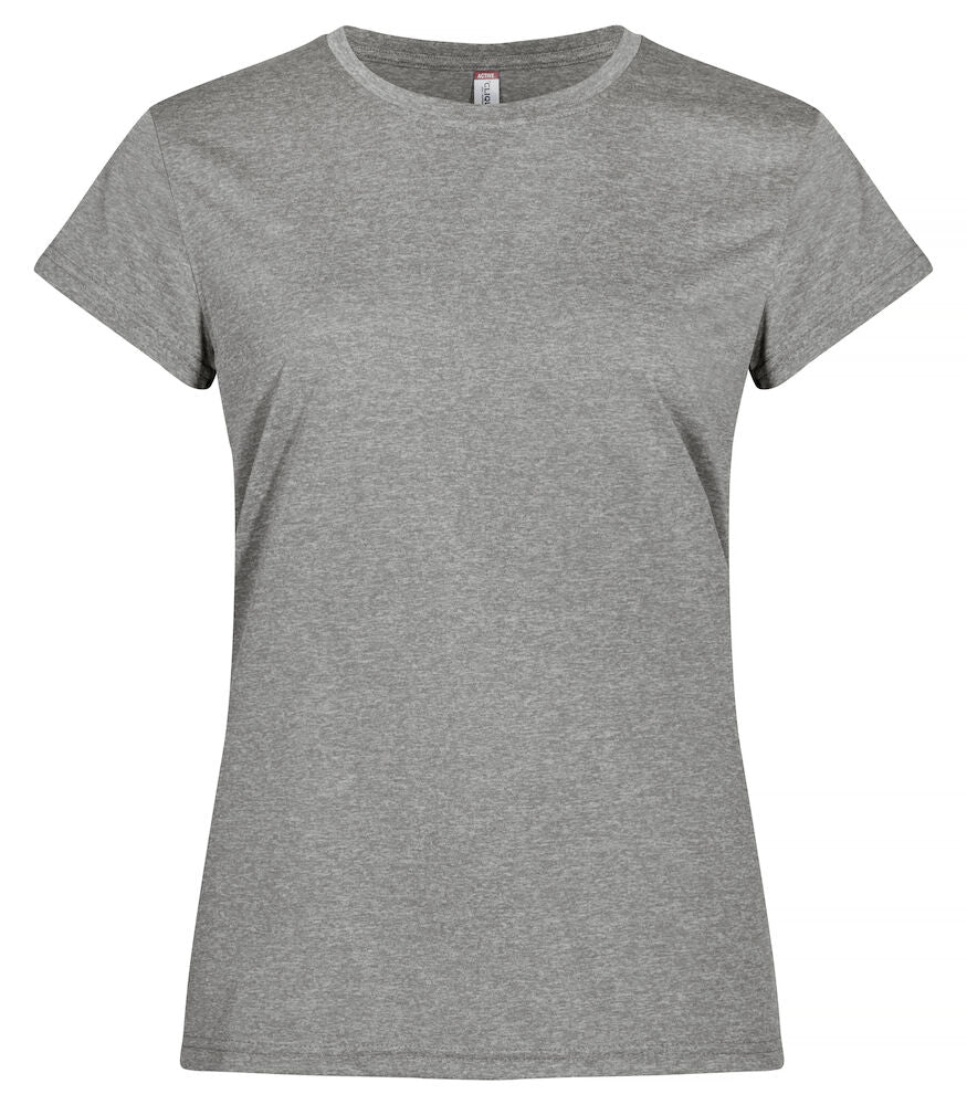 Basic Active-T Ladies Grey Melange XS