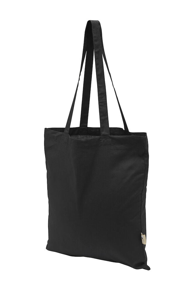 Long Handle Bag (GOTS) Black One size