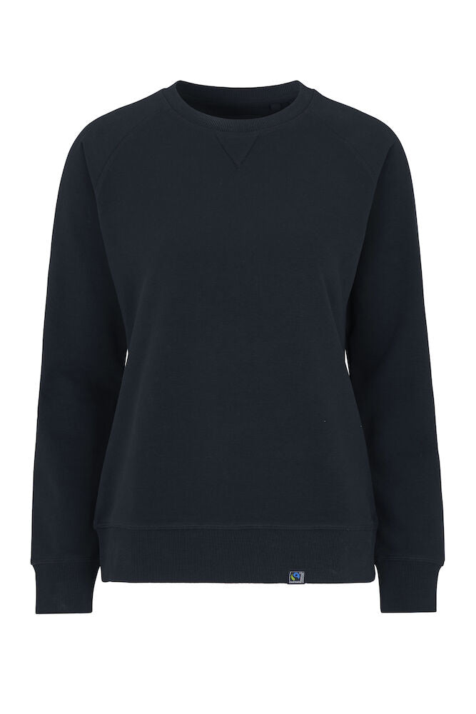 F. Terry Crew Neck Lady Navy XS