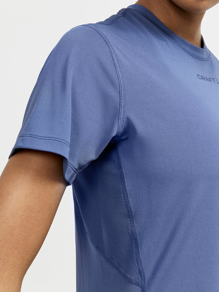 ADV Essence SS Tee W Saphire