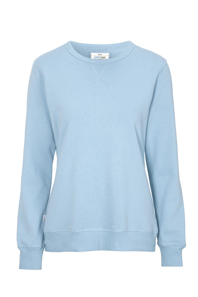 Crew Neck Lady (GOTS) Sky Blue XS