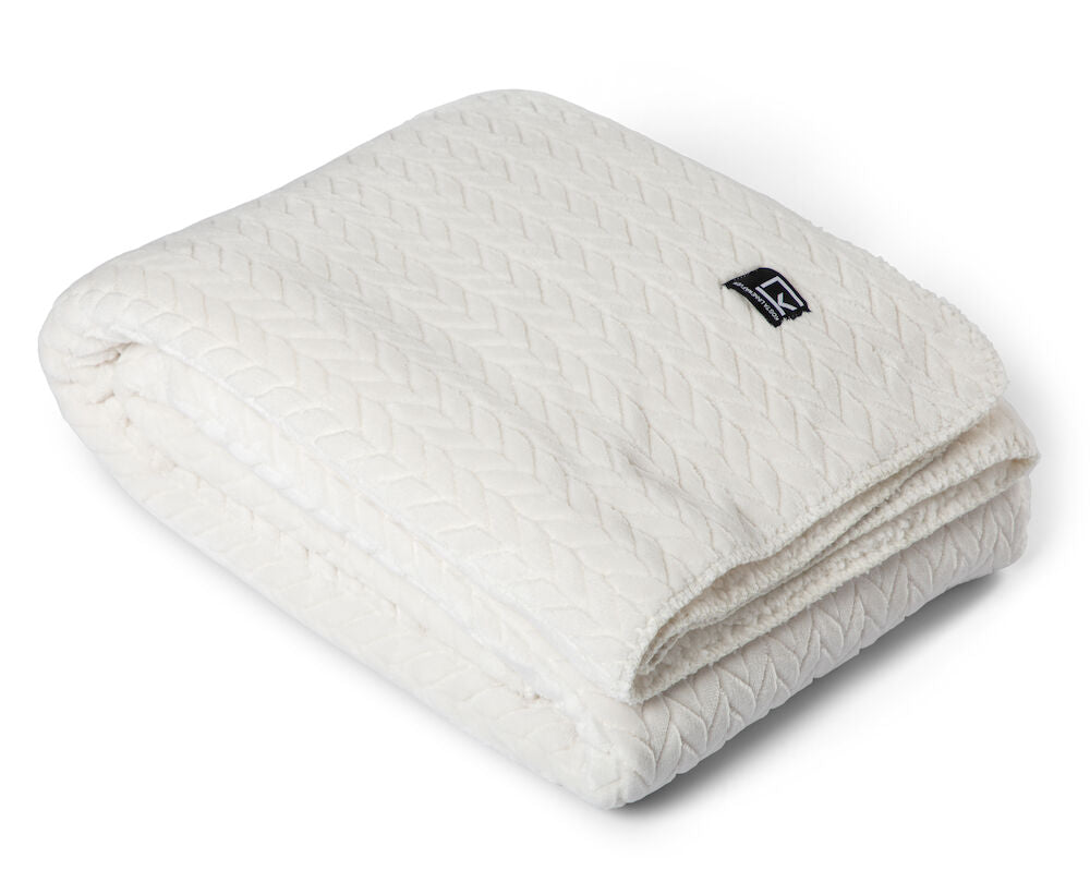 KL Sherpa Plaid Smeviken Beige One size