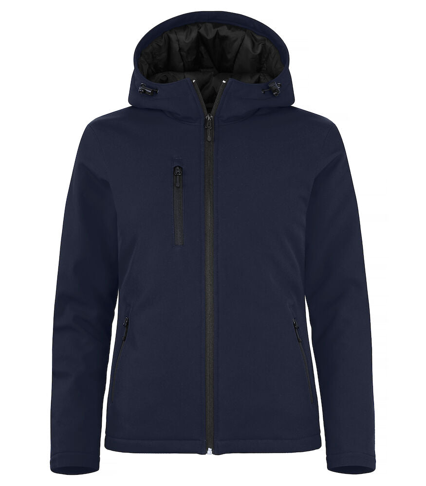 Padded Hoody Softshell W Dark Navy XS