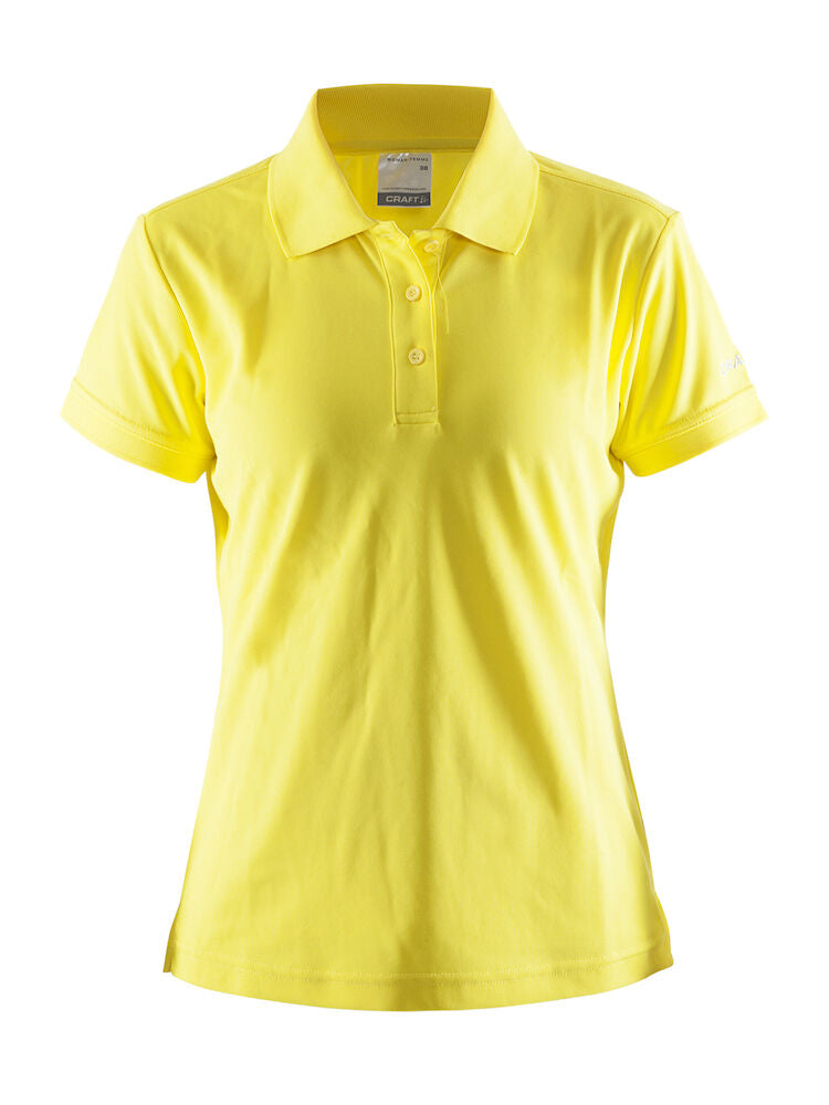 Polo Shirt Pique Classic W Yellow