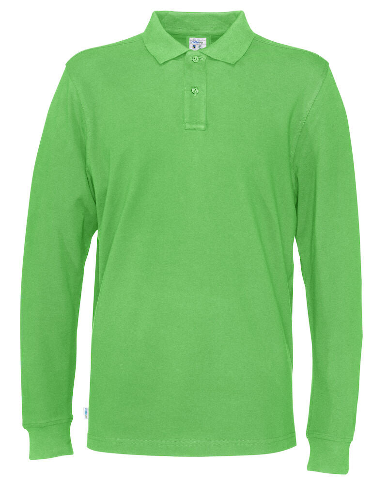 Pique LS Man (GOTS) Green S