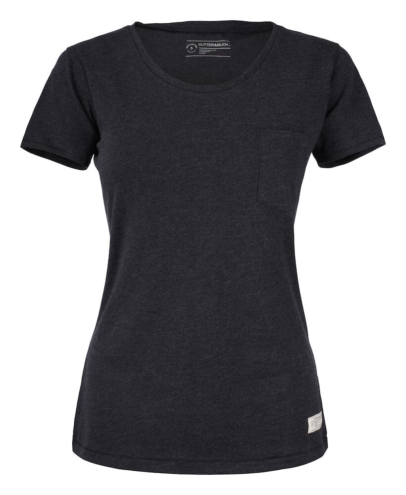 Pacific City Tee Ladies Antracite Me XS