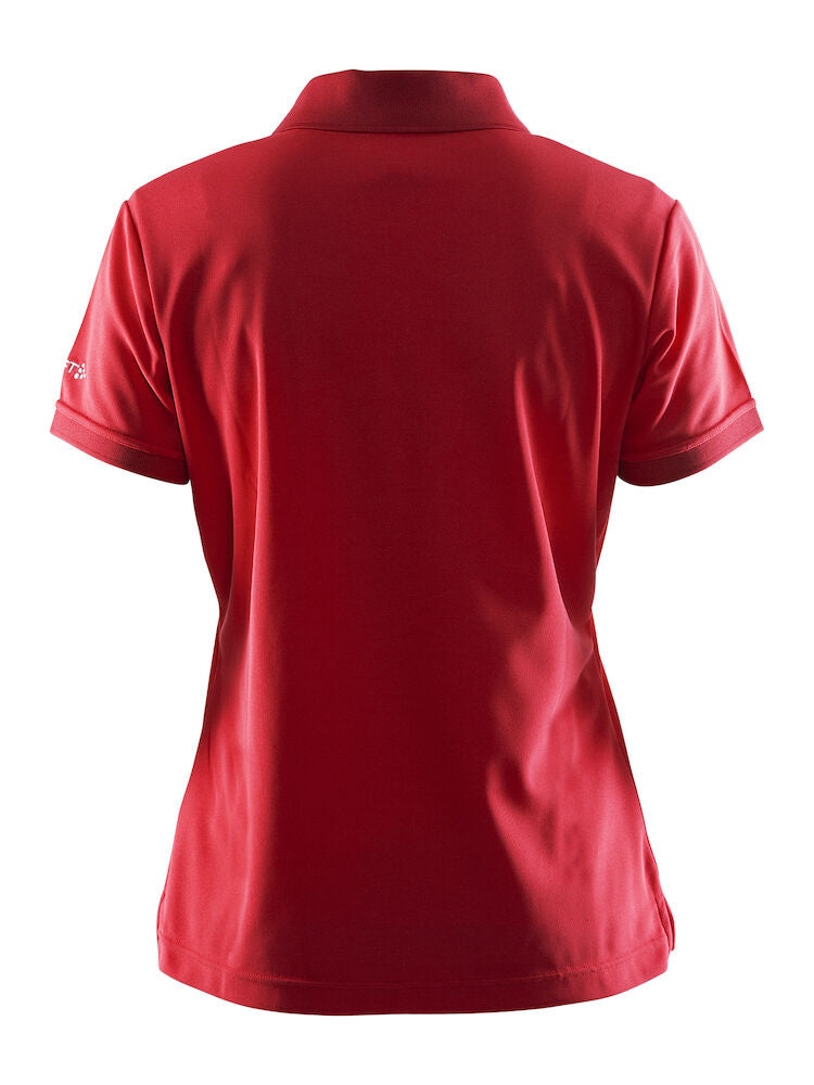 Polo Shirt Pique Classic W Bright Red