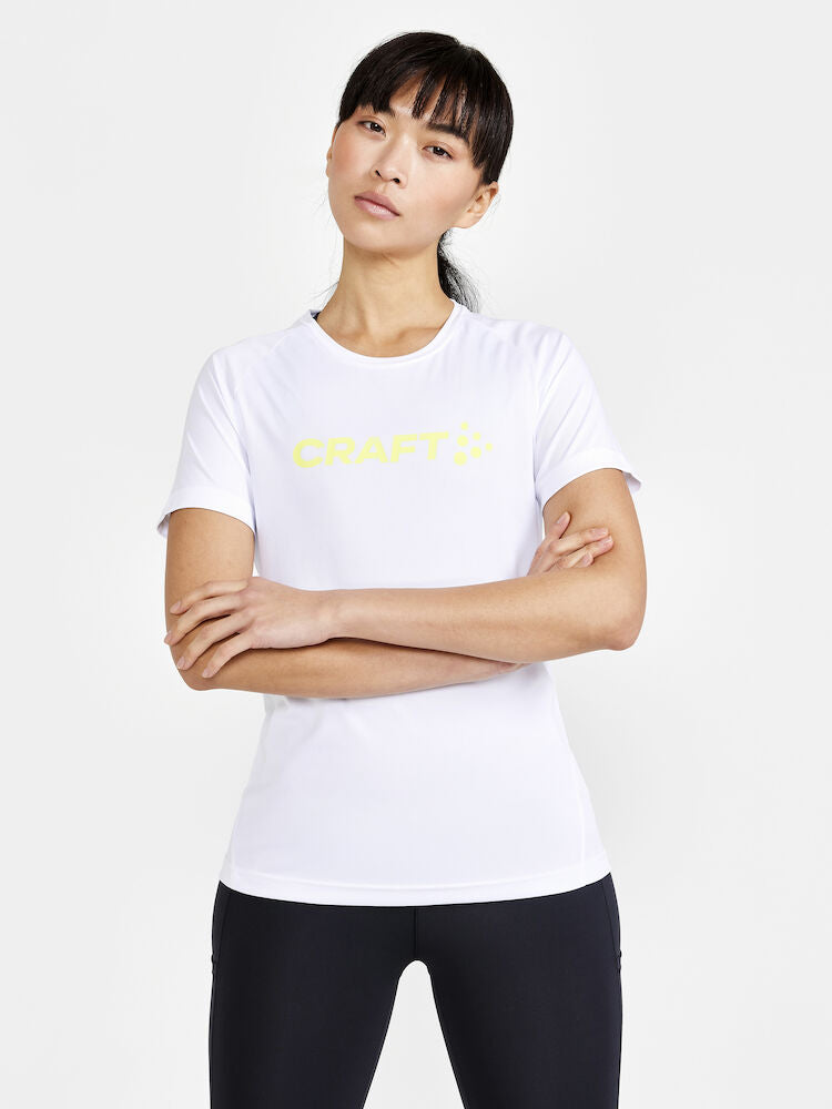 Core Essence Logo Tee W White