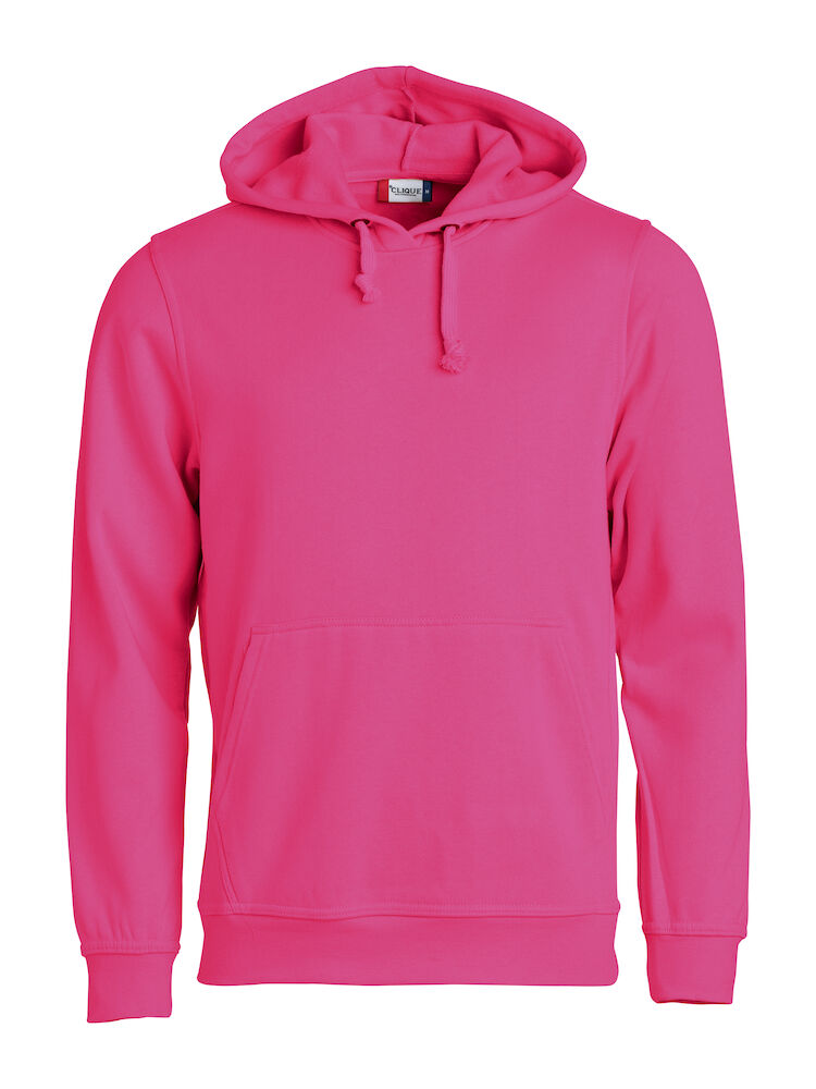 Basic Hoody Bright Cerise